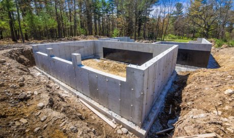 Travaux de terrassement pour construction de maison à Aussois